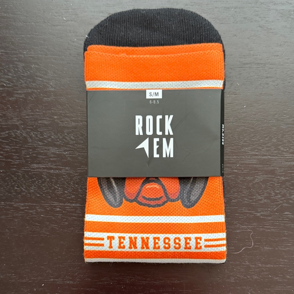 Tennessee Orange and Black Casual Socks~Volunteers~Rocky Top 🧡🍊